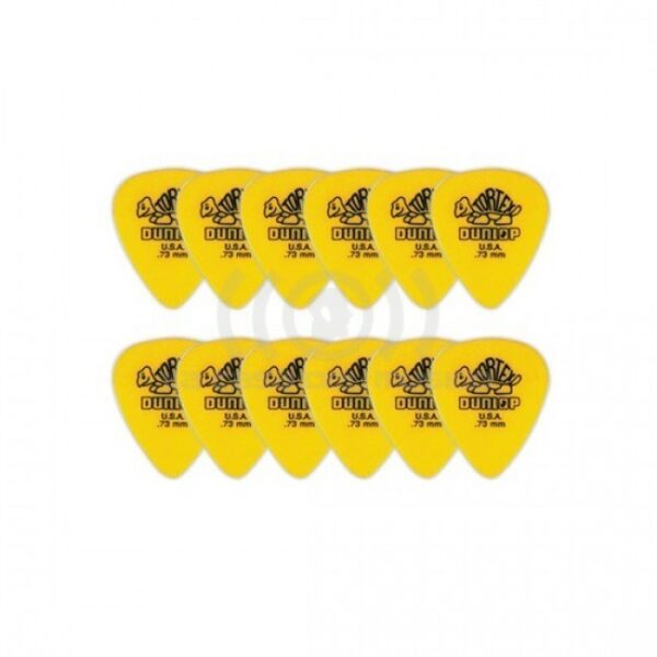 418P73 TORTEX UÑETAS 12/PACK DUNLOP