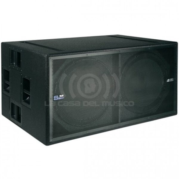 DVAS20 SUBACTIVO 2X18″ 2000W SPL 138  L/ARRAY DBTECHNOLOGIE