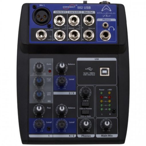 CONNECT 502 USB MIXER WHARFEDALE