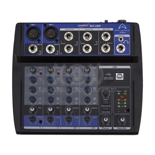 CONNECT 802USB MIXER WHARFEDALE