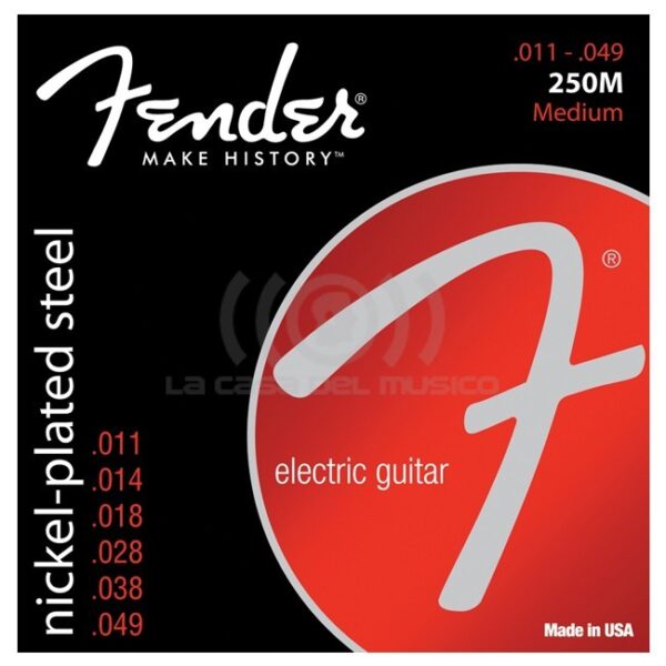 250M 11-49 SET CUERDAS GUIT ELECT FENDER