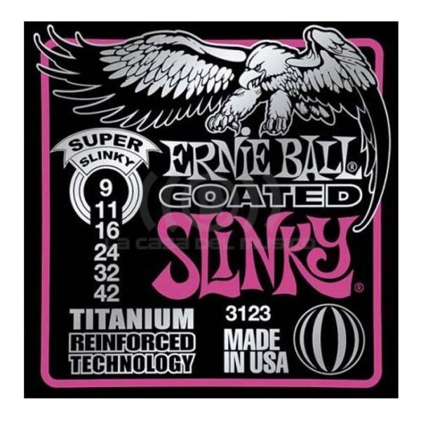 Ernieball 3123 Super Slinky Coated 09/42