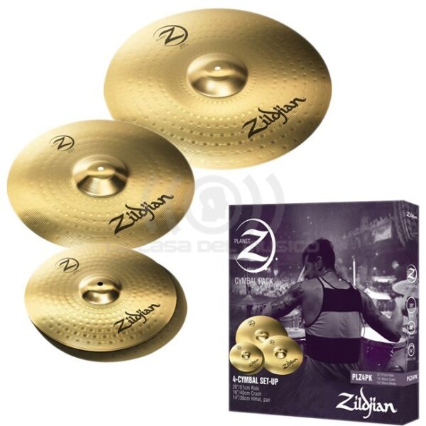 PLZ4PK PLANET Z 4 PACK (14″ 16″ 20″) ZILDJIAN