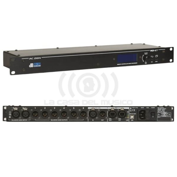 AC26N PROCESADOR LINE ARRAY DB TECHNOLOGIES