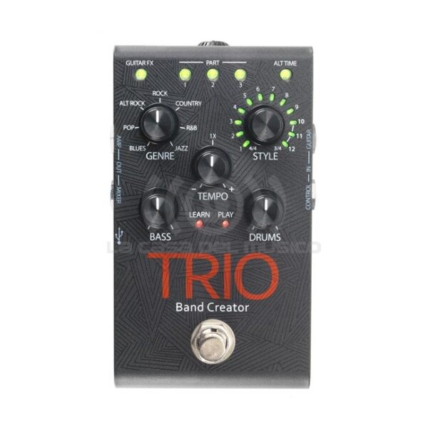 TRIO PEDAL EFECTO DIGITECH