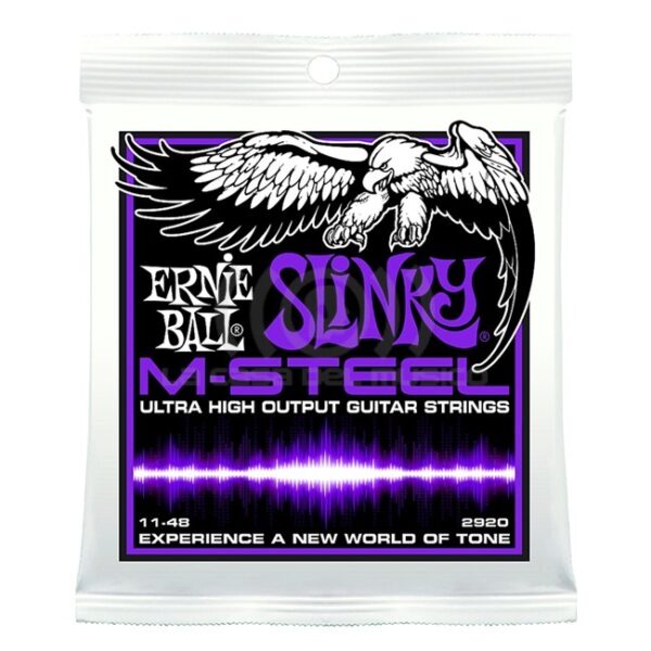 ErnieBall 2920 M-Steel Power Slinky 11/48