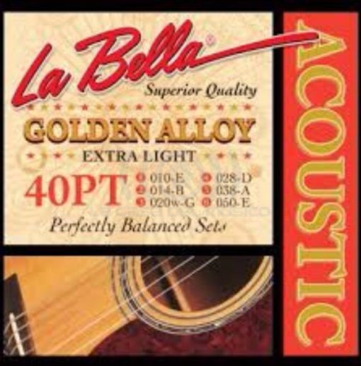 Cuerdas Clasica La Bella Golden Alloy