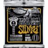 PO 2122 ERNIE BALL COATED SLINKY TITANIUM 09 SET CUERDAS GUITARRA ELECTRICA