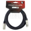 Cable Patch XLR XLR 1mt Colores