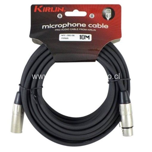 Cable XLR XLR 10mts