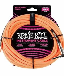 Cable Ernie Ball Instrument Neon Orange 6mts