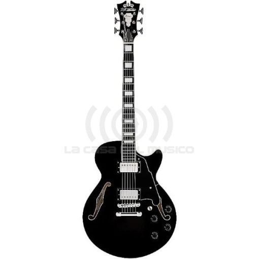 Guitarra DAngelico Premier SS Stop-bar Black