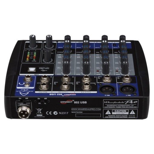 MIXER WHARFEDALE CONNECT 802 USB