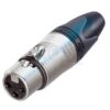 XLR HEMBRA VOLANTE NEGRO 3 PINES