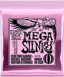 Cuerdas para guitarra eléctrica MEGA Slinky 105 – 48