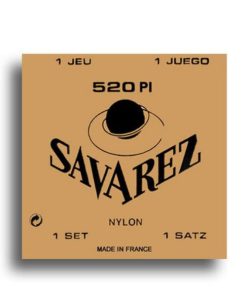 Encordado savarez guitarra clasica nylon entorchada 520 pi Savarez