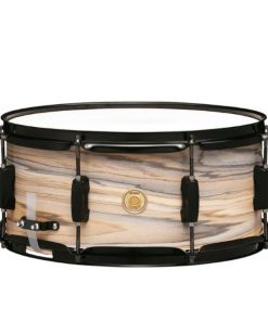 Tama WP1465BK-NZW Woodworks 65 x 14 Snare Drum-Natural Zebrawood Wrap
