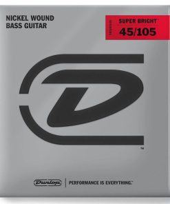 Dunlop DBMMS45105 Marcus Miller – Cuerdas de bajo superbrillantes 0045–105