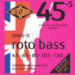 Rotosound Rb455 – Set 5 Cuerdas Bajo 45-130
