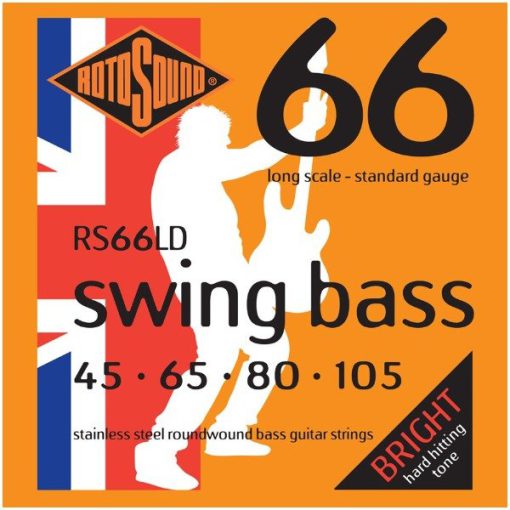 Rotosound RS66LD Swing 66 Bajo Cuerdas De Escala Larga