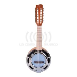 Mesitehaft B-12C Banjo Acústico 12 Cuerdas c/funda