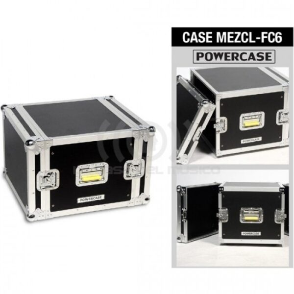 FC6 19″ CASE  6 UN P/AMP POWERCASE