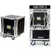 FCW12 19" CASE 12 UN P/AMP C/RUEDAS POWERCASE