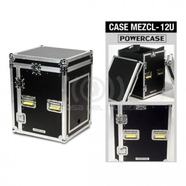 12U COMBO CASE MEZCLADOR POWERCASE