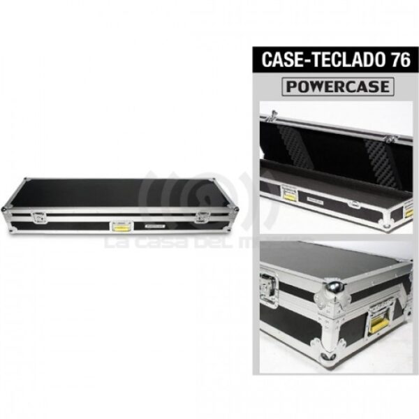 CASE TECLADO 76 TECLAS POWERCASE