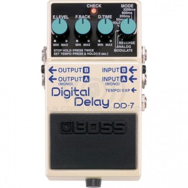 DD7 PEDAL EFECTO STEREO DIGITAL DELAY BOSS