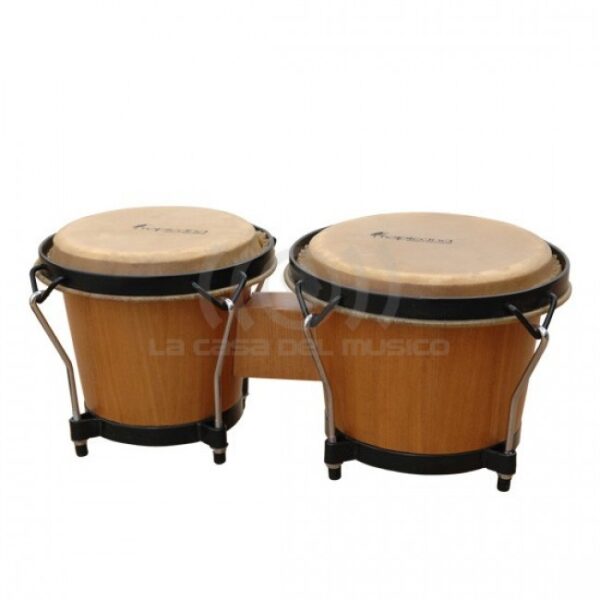 TB607 BONGO 6″y7″ ARO NEGRO COLOR NATURAL TROPICANA