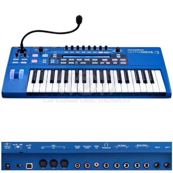 ULTRANOVA SYNTH SINTETIZADOR NOVATION