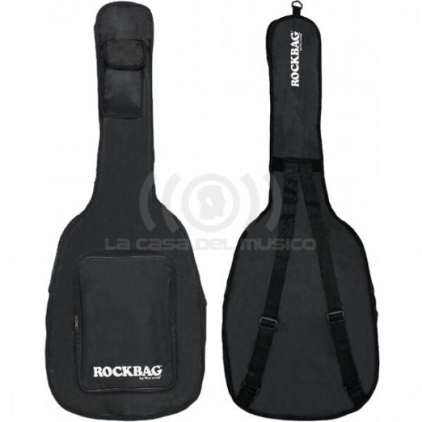 RB20529B FUNDA GUITARA FOLK ACUSTICA COLOR BK ROCKBAG