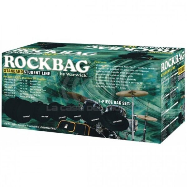 RB22901B PACK FUNDAS PERCUSION ESTÁNDAR COLOR BK ROCKBAG