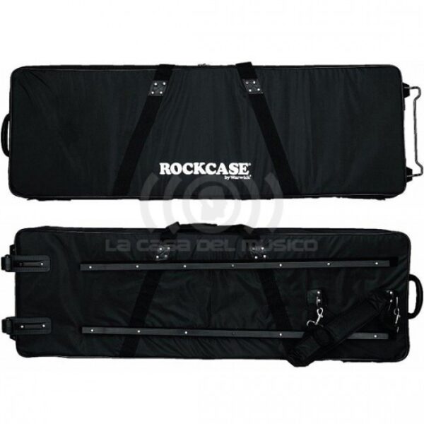 RC21519B SOFTCASE P/TECLADO 76 TECLAS 130x38x15cm COLOR BK ROCKBAG