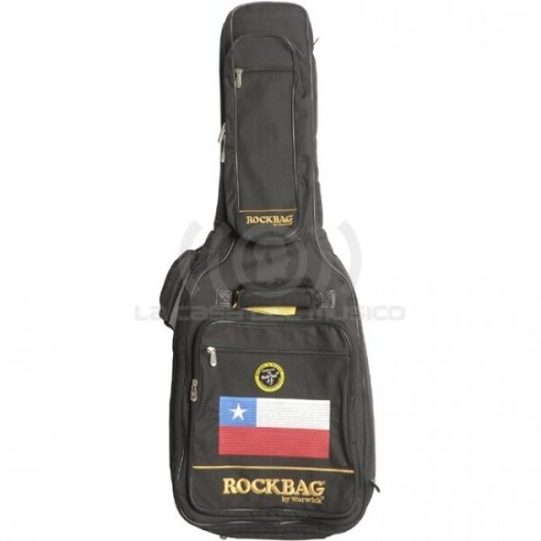 RB20705B FUNDA BAJO ELECTRICO BANDERA COLOR BK ROCKBAG