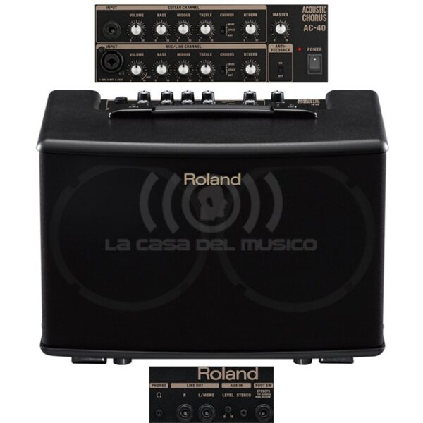 AC40 AMPLIFICADOR GUITARRA ELECTRO/ACUST ROLAND