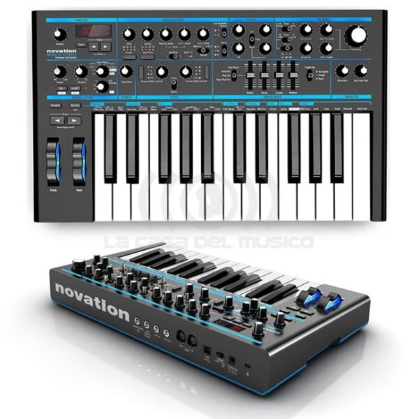 BASS STATION2 BK TECLADO MIDI NOVATION