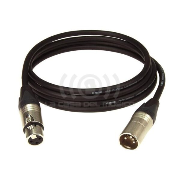 M1FM1K0500 CABLE MICROFONO XLR-XLR NEUTRIK 5M KLOTZ