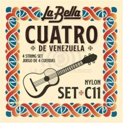 La Bella C11 Set Cuerdas Nylon Cuatro Venezolano