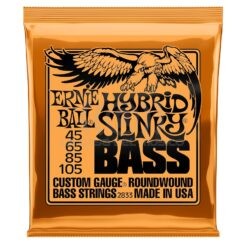 Cuerdas bajo Ernie Ball P02833 BASS HYBRD SLINKY