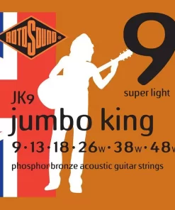 Set guitarra electroacústica Rotosound JK9 (Jumbo King)