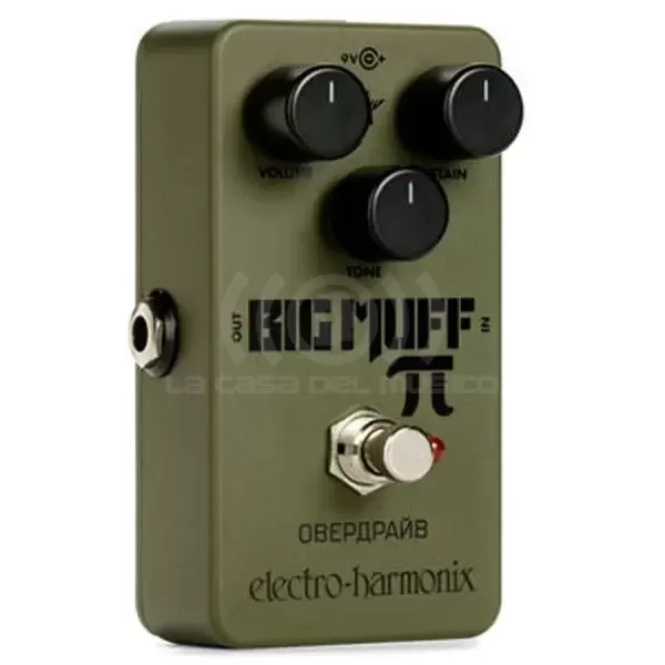 Pedal Dist&Fuzz Green Russian Big Muff PI Electro Harmonix