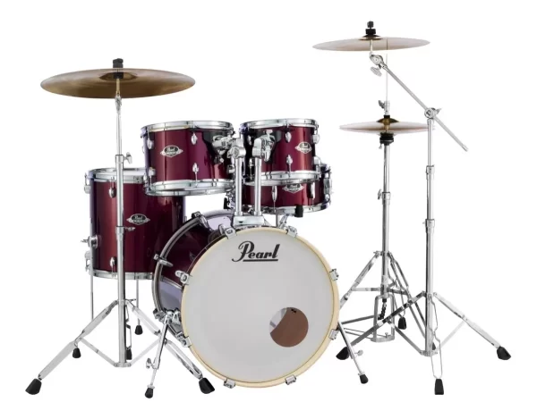 BATERIA PEARL EXPORT BURGUNDY EXX725SP/C #760