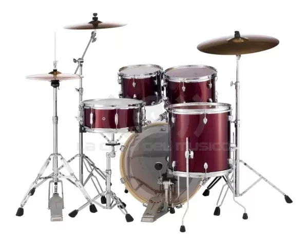 BATERIA PEARL EXPORT BURGUNDY EXX725SP/C #760