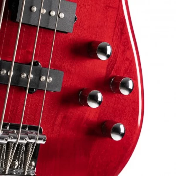 CORT ACTIONBASSPLUS-TR BAJO ELÉCTRICO ACTION BASS PLUS TRANSPARENT RED