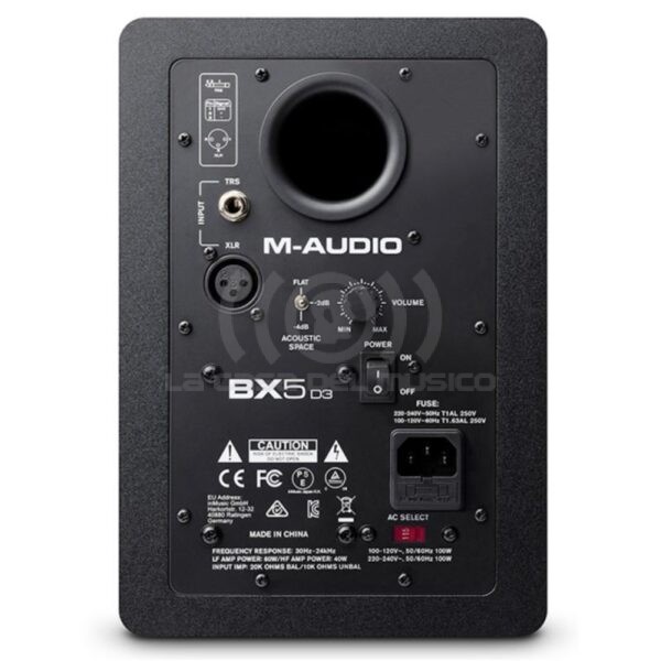 M-AUDIO BX5 CARBON MONITOR STUDIO – UNIDAD