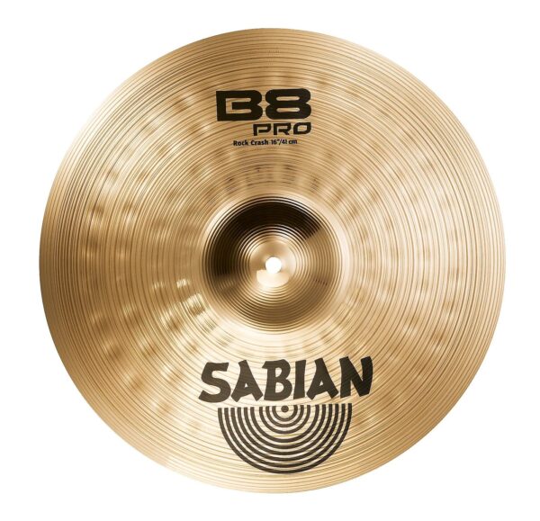 Sabian 31609B B8PRO – Plato de batería de 16” Medium Heavy