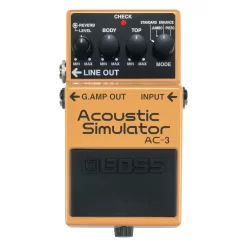 BOSS AC-3 PEDAL EFECTO SIMULADOR GUITARRA ACUSTICA