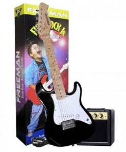 Pack de guitarra BK eléctrica Freeman Stratocaster Kid